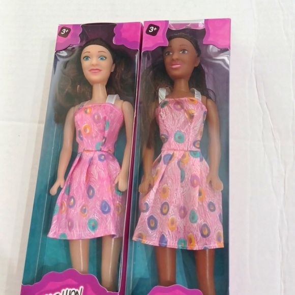 Fashion Doll/Poupee Mode Barbie Style Age 3+ (4pk) - Picture 6 of 8